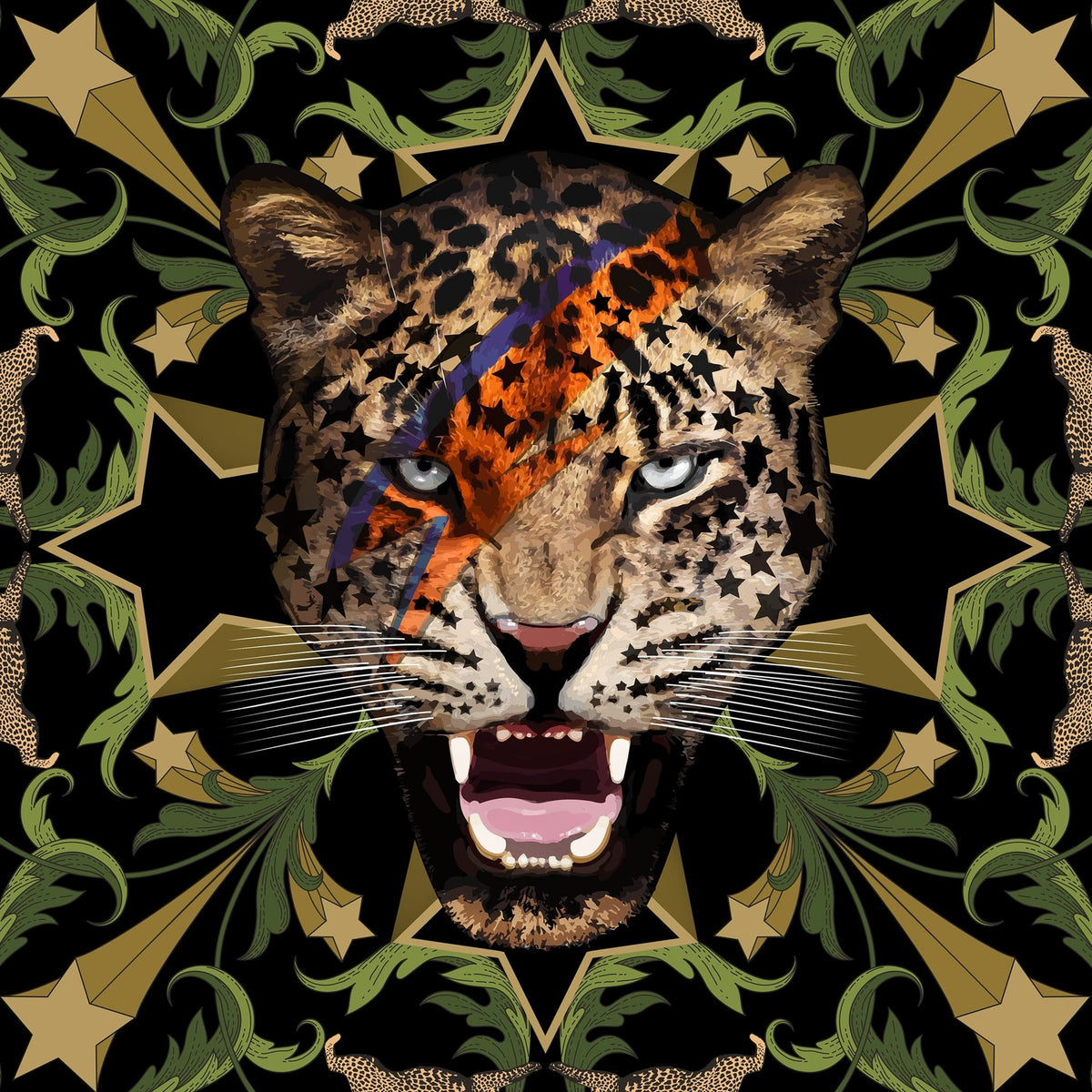 Starlight Leopard Noir