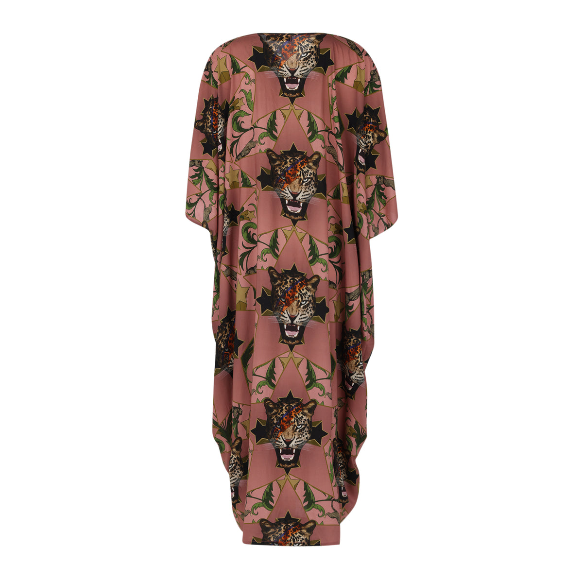 Starlight Leopard Kaftan Dress