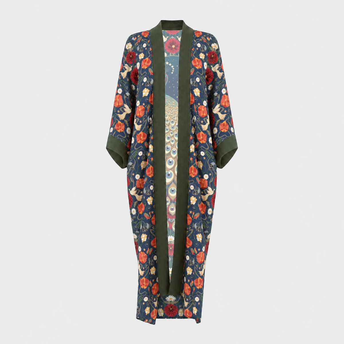 Dahlia Saphire Duster Robe
