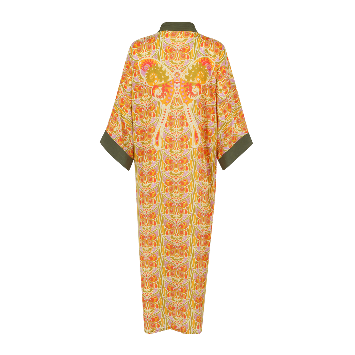 Butterfly Effect Citrus Duster Robe