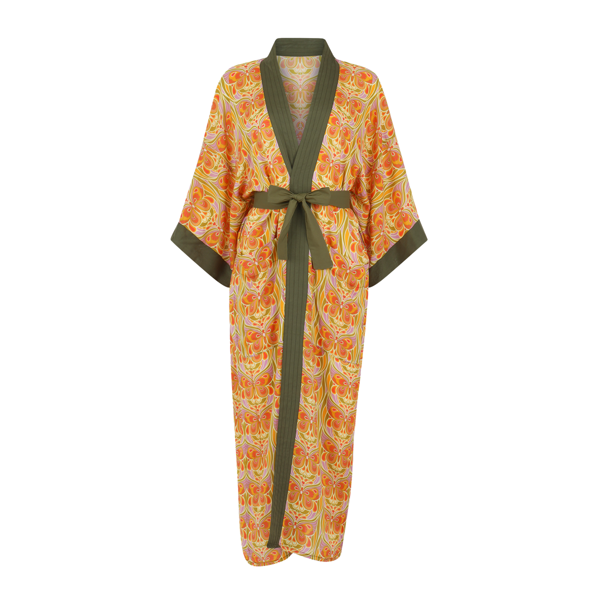 Butterfly Effect Citrus Duster Robe