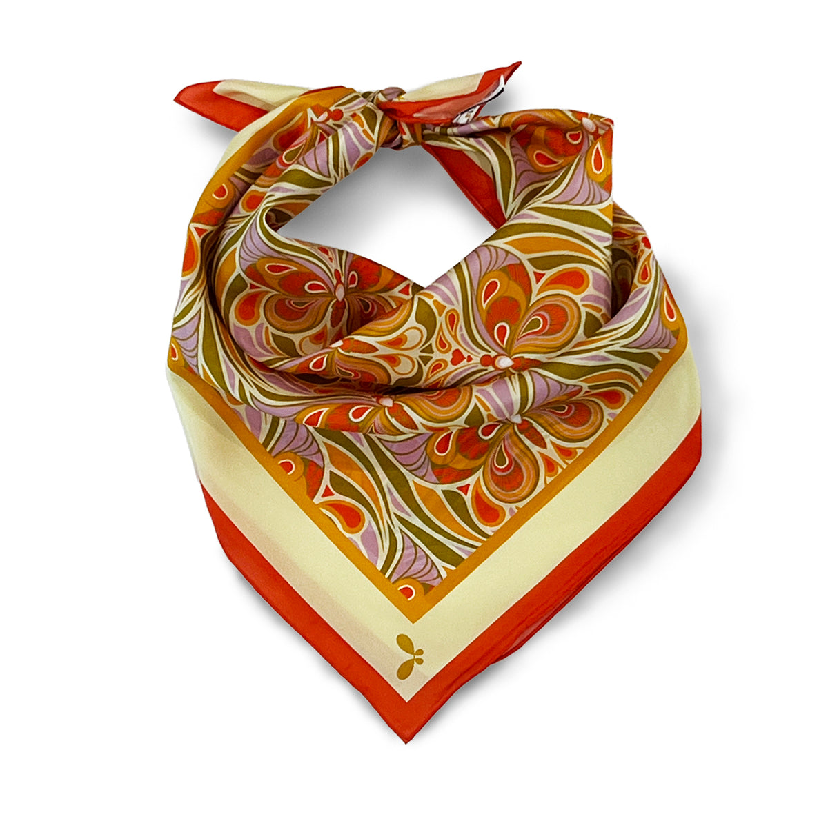 Butterfly Effect Citrus Cotton Bandana