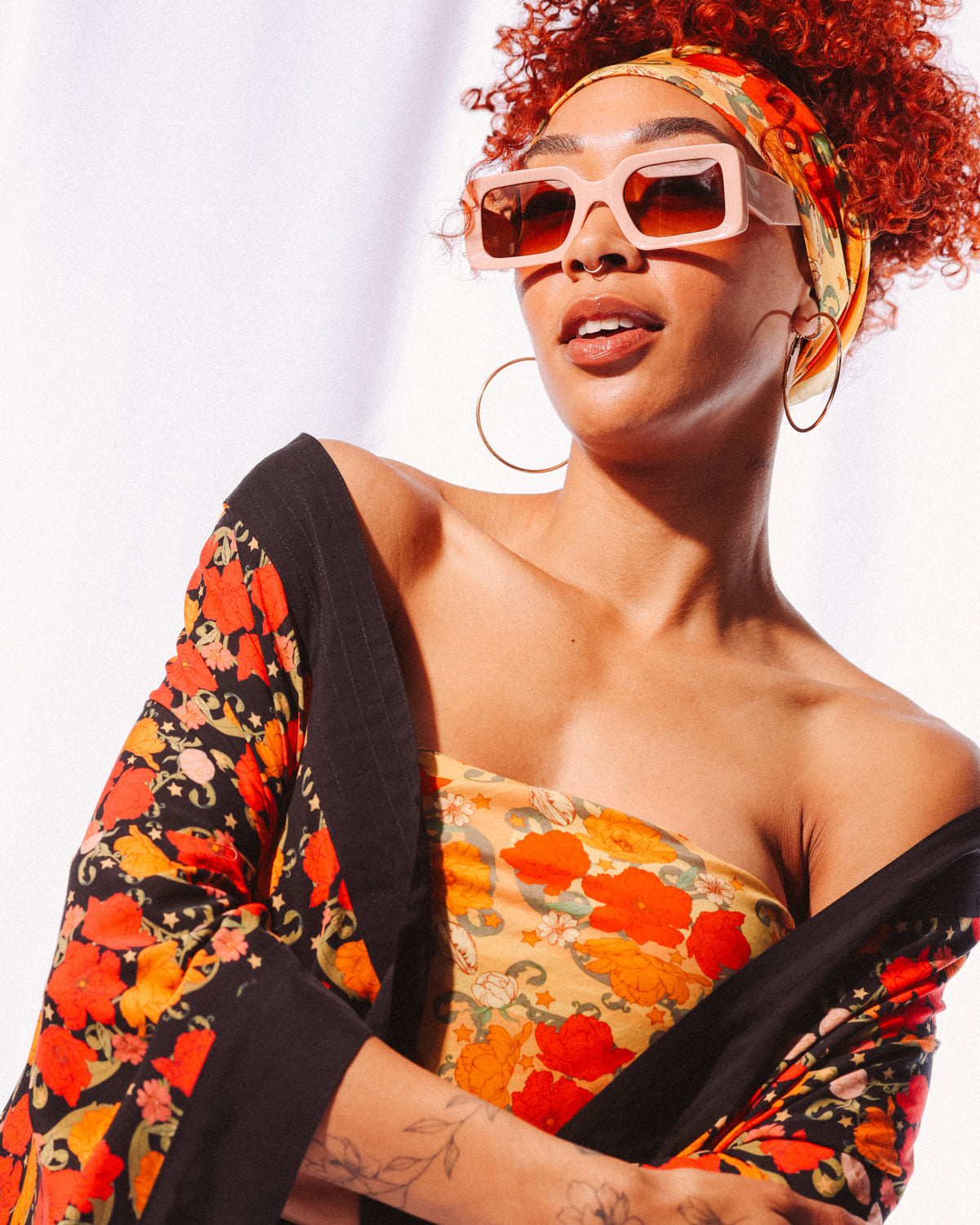 Bloom Silk Bandana