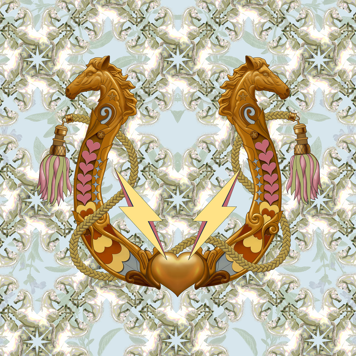 Lucky Pony Duster Robe