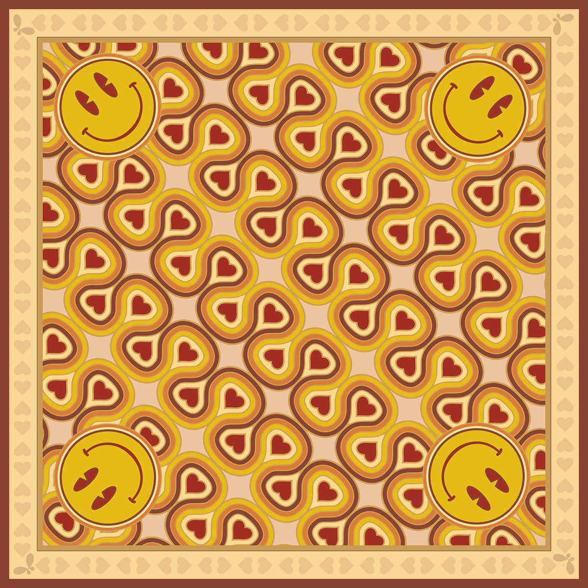 Wonderlust Large Silk Scarf