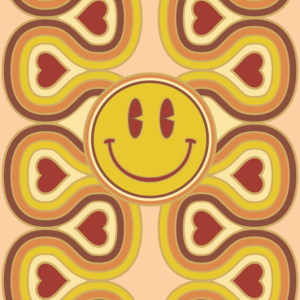 Wonderlust Smiley Silk Sleep Mask