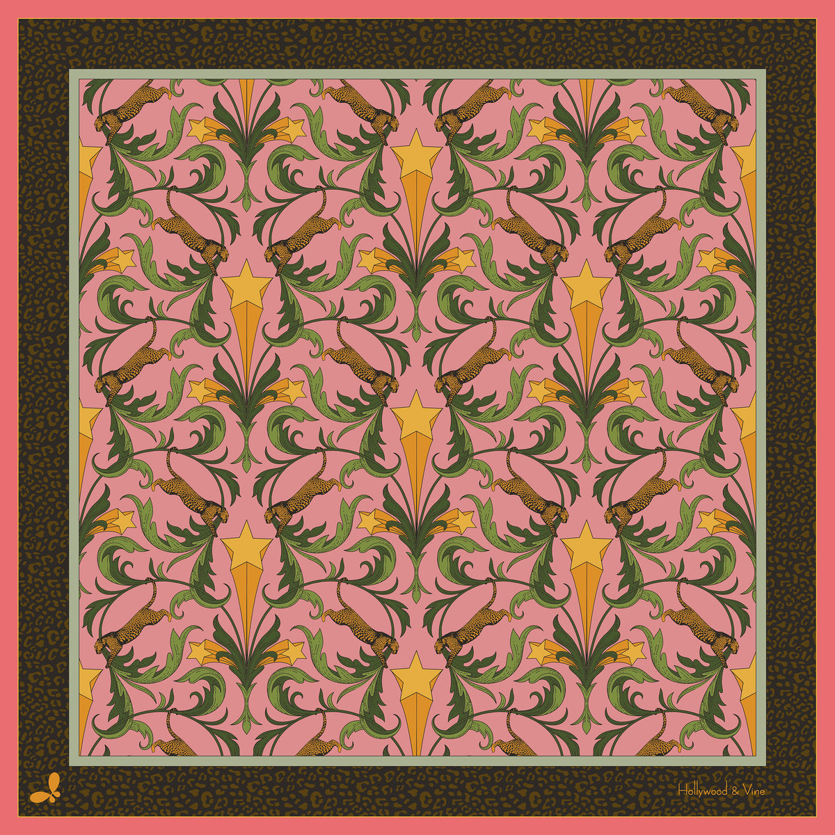 Hollywood & Vine Cotton Bandana