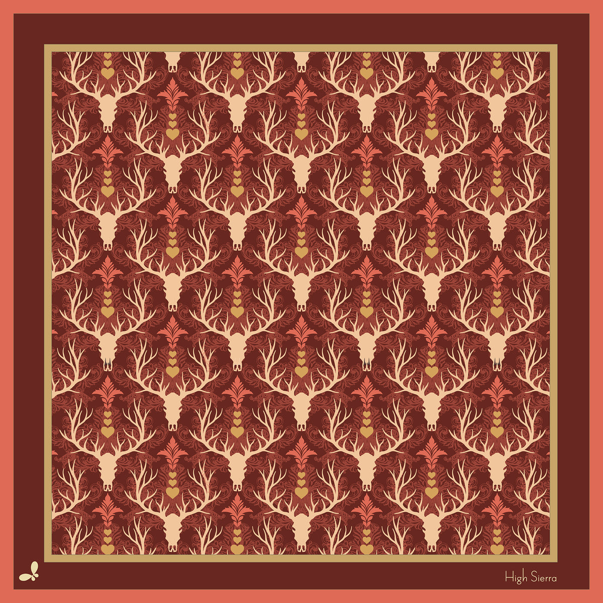 Big Bear Holiday Cotton Bandana